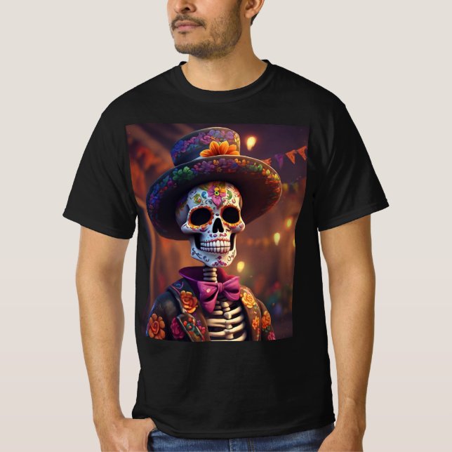Camiseta O Dia dos Mortos (Frente)