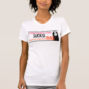 Camiseta O dia dos namorados suga! (quando o homem do ur