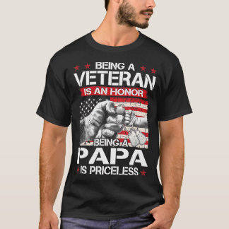 Camiseta O Dia Dos Veteranos De Veteranos Ser Veterano, Uma