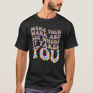 Camiseta O Dia Internacional do Ponto 2022 Faça Sua Marca