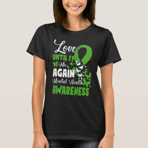 Camiseta O Dia Mundial da Consciência da Saúde Mental Amar 