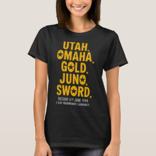 Camiseta O Dia Mundial da Guerra Fala Hero Normandia L, Her