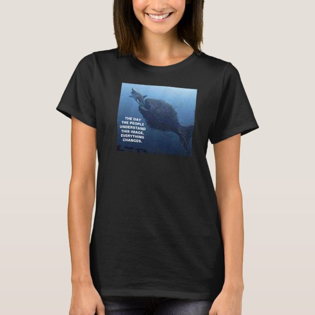 CAMISETA O DIA PESSOAS A COMPREENSÃO DESTA IMAGEM (Frente)