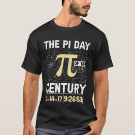 Camiseta O Dia Pi do Século - Momento do Nerd de Matemática