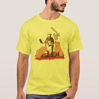 Camiseta O dia que a comida lutou para trás