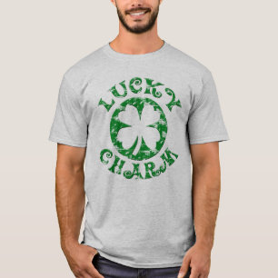 Camiseta O dia T-Shi de St Patrick afortunado do verde do