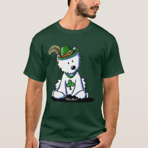 Camiseta O dia Westie do rissol do St. de KiniArt