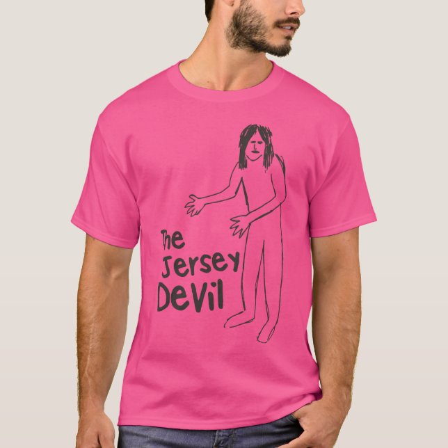 Camiseta O diabo de Jersey (Frente)