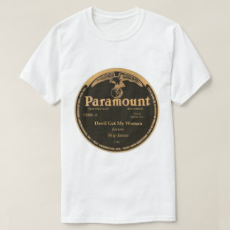 Camiseta O DIABO de Skip James OBTEVE MINHA MULHER