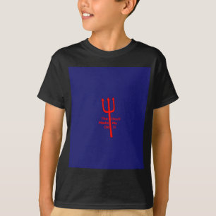 Camiseta O Diabo Fez-Me Fazê-Lo
