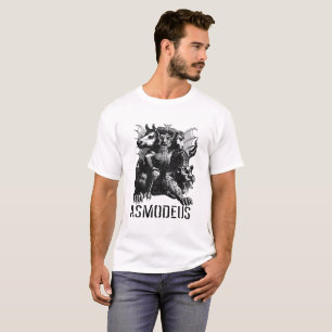 Camiseta O Diabo Personificado Ilustração Asmodeus