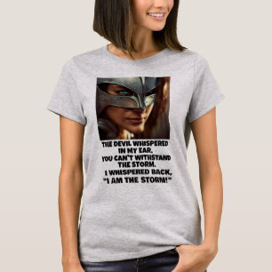 CAMISETA O DIABO SURGIU NO MEU OUVIDO - T-SHIRTS