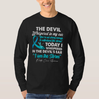 Camiseta O Diabo Sussurrou Em Meu Ouvido Você Não É Forte O