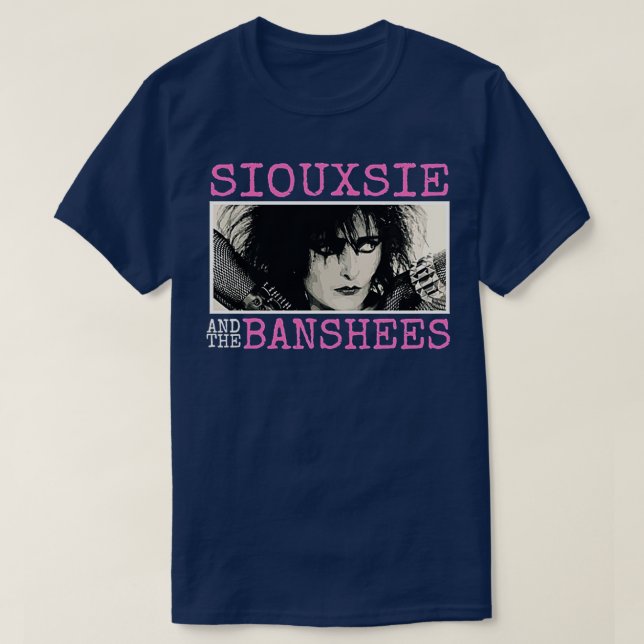 Camiseta O diafragma Siouxsie (Frente do Design)
