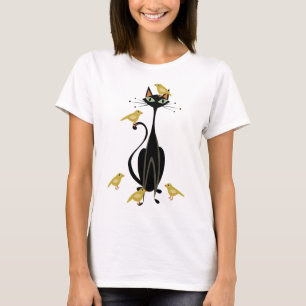 Camiseta O Dilema do Gato / Eu não sou uma Estátua