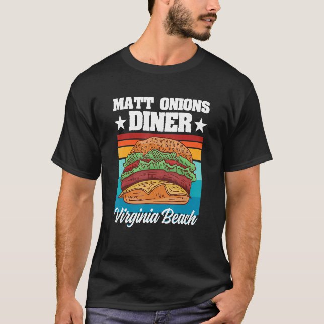 Camiseta O Diner Virginia Beach do Matt Onion, Senhoras e S (Frente)