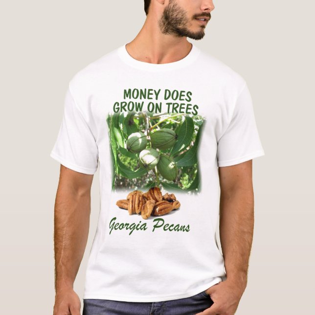 Camiseta O dinheiro cresce em árvores (Frente)
