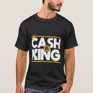 Camiseta O Dinheiro é Rei Fluxo de Caixa Empreendedor Anive