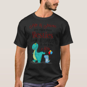 Camiseta O Dinossauro Eu E A Nana São Mais Do Que Bestias Q