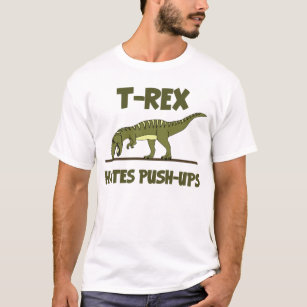 Camiseta O dinossauro que de Rex do tiranossauro os ódios