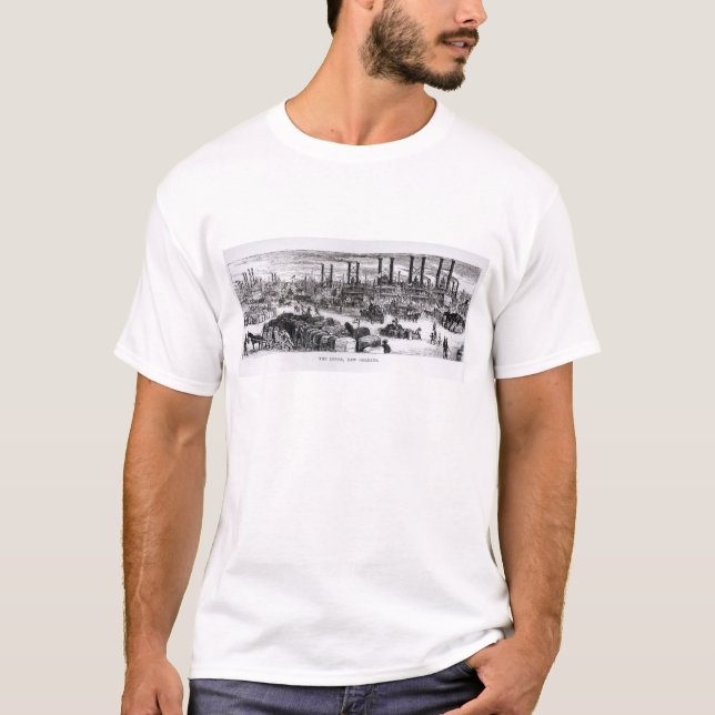 Camiseta O dique, Nova Orleães (Frente)
