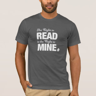 Camiseta "O direito de ler é o direito a meus" t-shirt