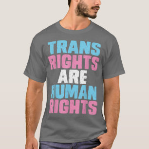 Camiseta O direito transgênero de orgulho de Lgbt é direito