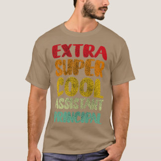 Camiseta O diretor assistente, Funny Present Idea, parece