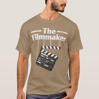 Camiseta O diretor de filmes do cineasta Filmando filmes te