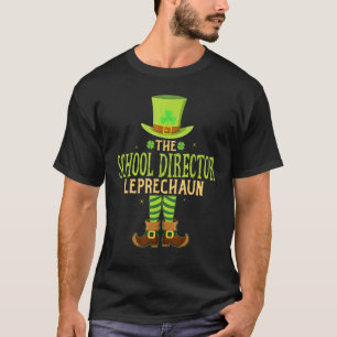 Camiseta O diretor escolar Leprechaun Matching Rua Patrick