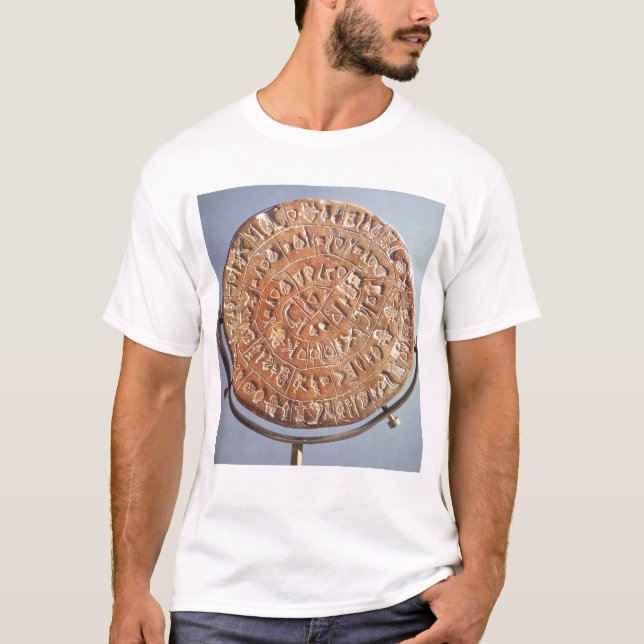 Camiseta O disco de Phaistos, com significado desconhecido (Frente)