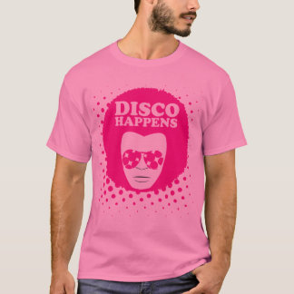 Camiseta O disco dos homens acontece t-shirt