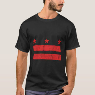 Camiseta O Distrito De Columbia Ficou Incomodado - Lavando