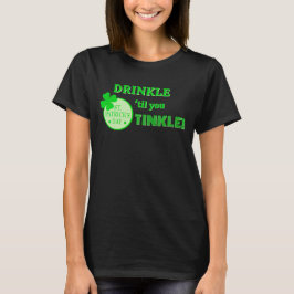 Camiseta O divertido dia de São Patrício! Melhor grupo ou i