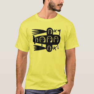 Camiseta O divertimento grande da ação do avião vai vai 