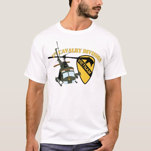 Camiseta ø Divisão da cavalaria - Vietnam (Frente)