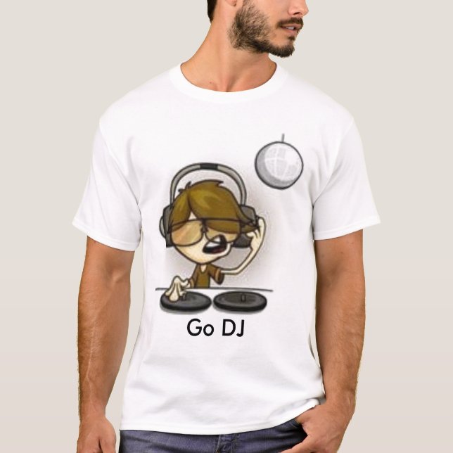 Camiseta o DJ, vai DJ (Frente)