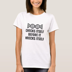 Camiseta O DNA se verifica