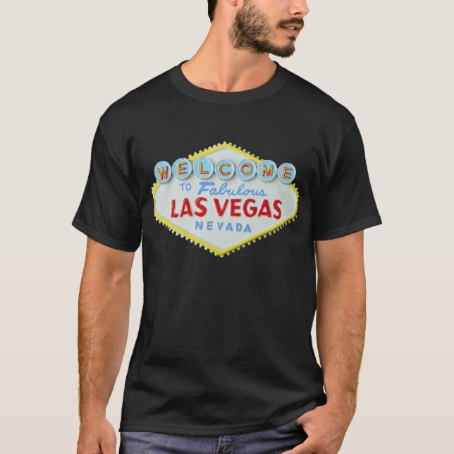 Camiseta O dobro do sinal de Las Vegas tomou partido T (Frente)