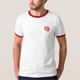 Camiseta O dobro (vermelho) clássico de Ethereum tomou