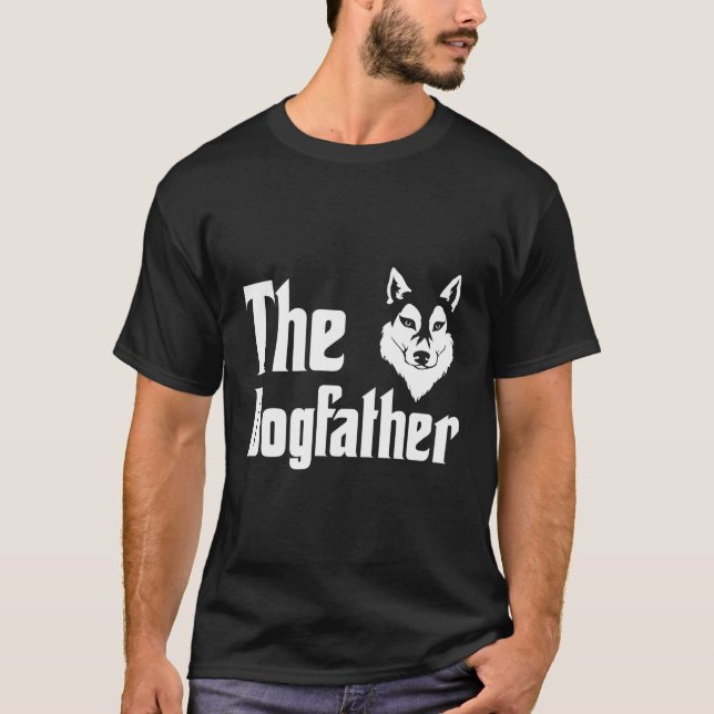Camiseta O Dogdad Siberian Husky (Frente)