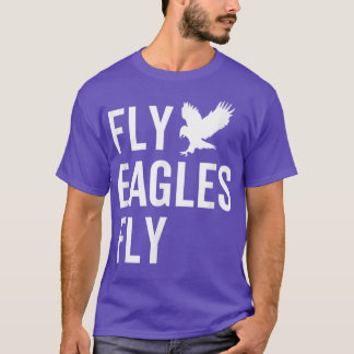 Camiseta O dom perfeito para o Inspirational Fly Eagles voa