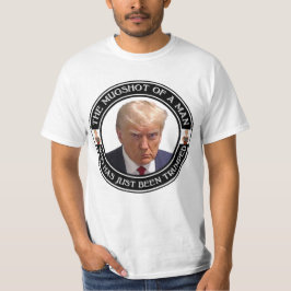 Camiseta O Donald Trump Mugshot