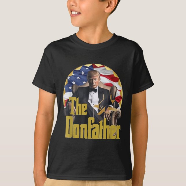 Camiseta O Dondad, Engraçado Trump 2024, O Comeback (Frente)