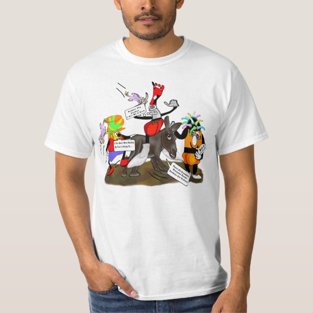 Camiseta O Donkey Stubborn (Frente)