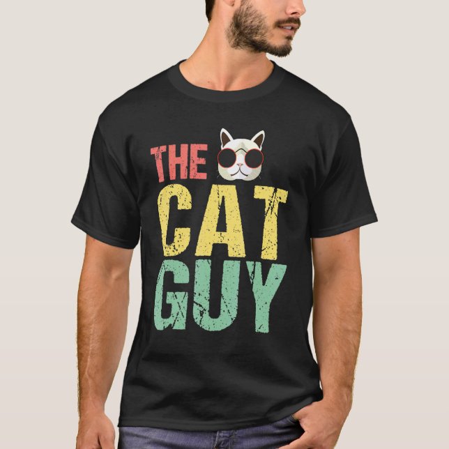 Camiseta O dono da Cara de gatos (Frente)