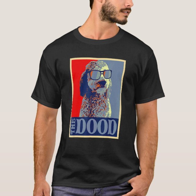 Camiseta O Dood Goldendoodle Doodle Mãe E Pai De Dood (Frente)