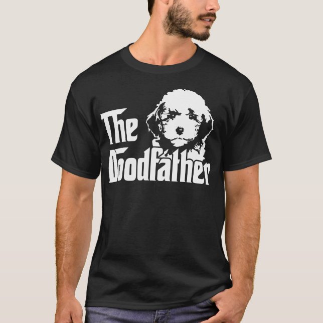 Camiseta O Dooddad - Cachorro Engraçado Goldendoodle Labrad (Frente)