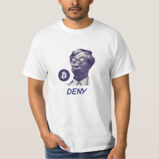 Camiseta O Dorian Satoshi Nakamoto nega