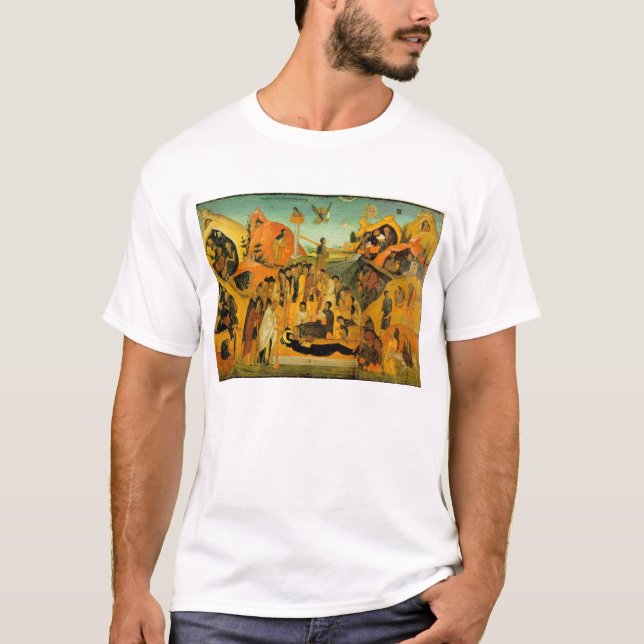 Camiseta O Dormition da rua Ephraim o sírio (Frente)